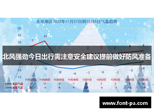 北风强劲今日出行需注意安全建议提前做好防风准备
