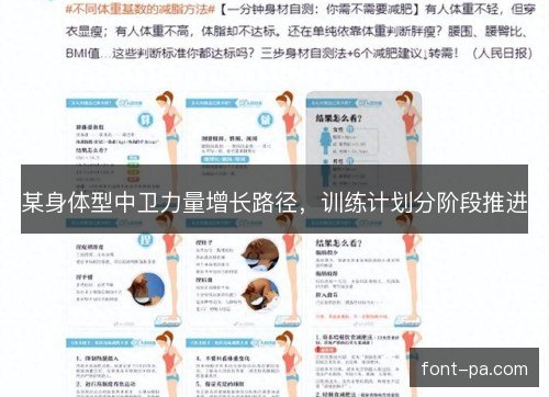 某身体型中卫力量增长路径，训练计划分阶段推进